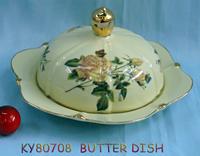 KY80708 BUTTER DISH